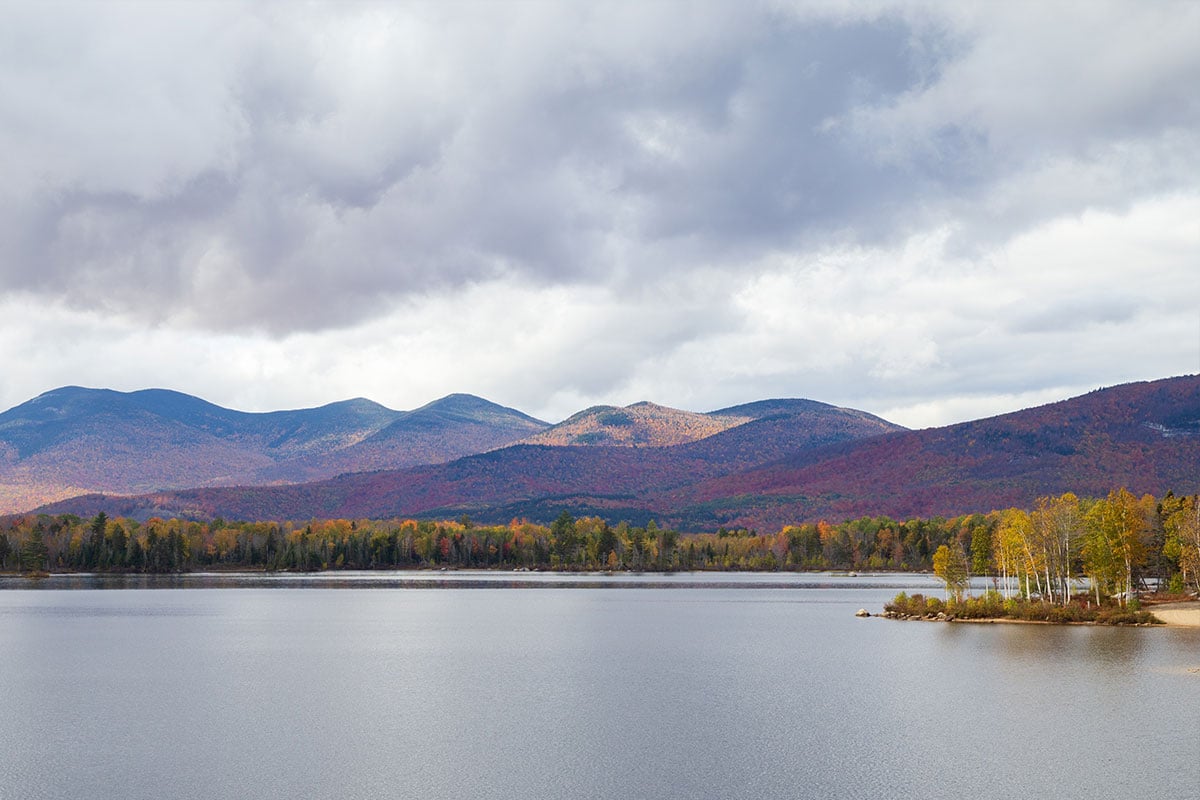 Jericho Mountain State Park, NH, during the fall