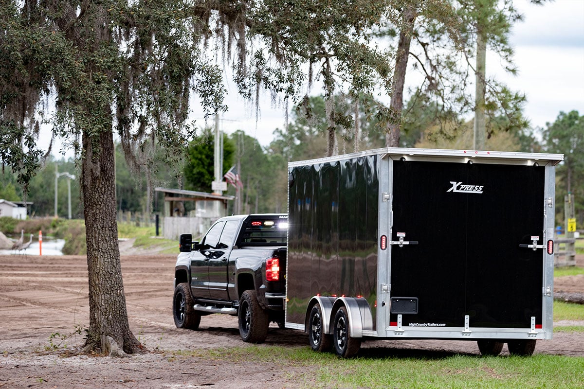 Enclosed ALCOM ATV trailer 