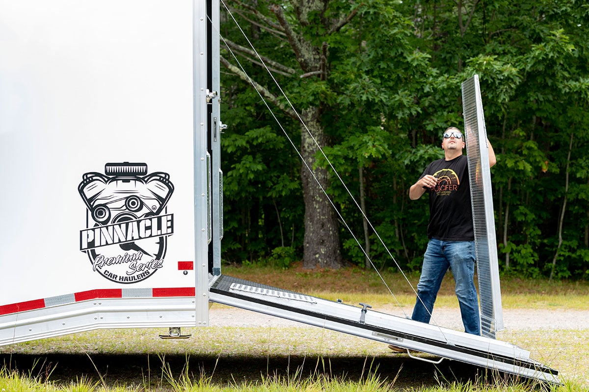 Enclosed Trailer Ramps and How to Use Them