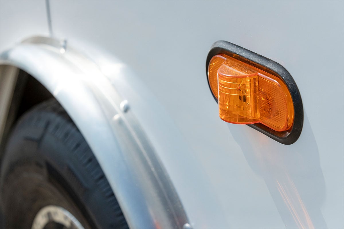 One option for side marker lights on your ALCOM aluminum trailer