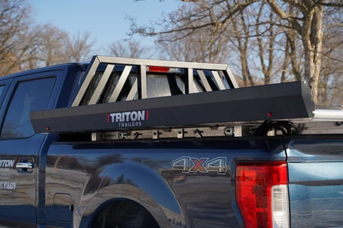 Triton Trailers sport deck mounted on a pickup truck