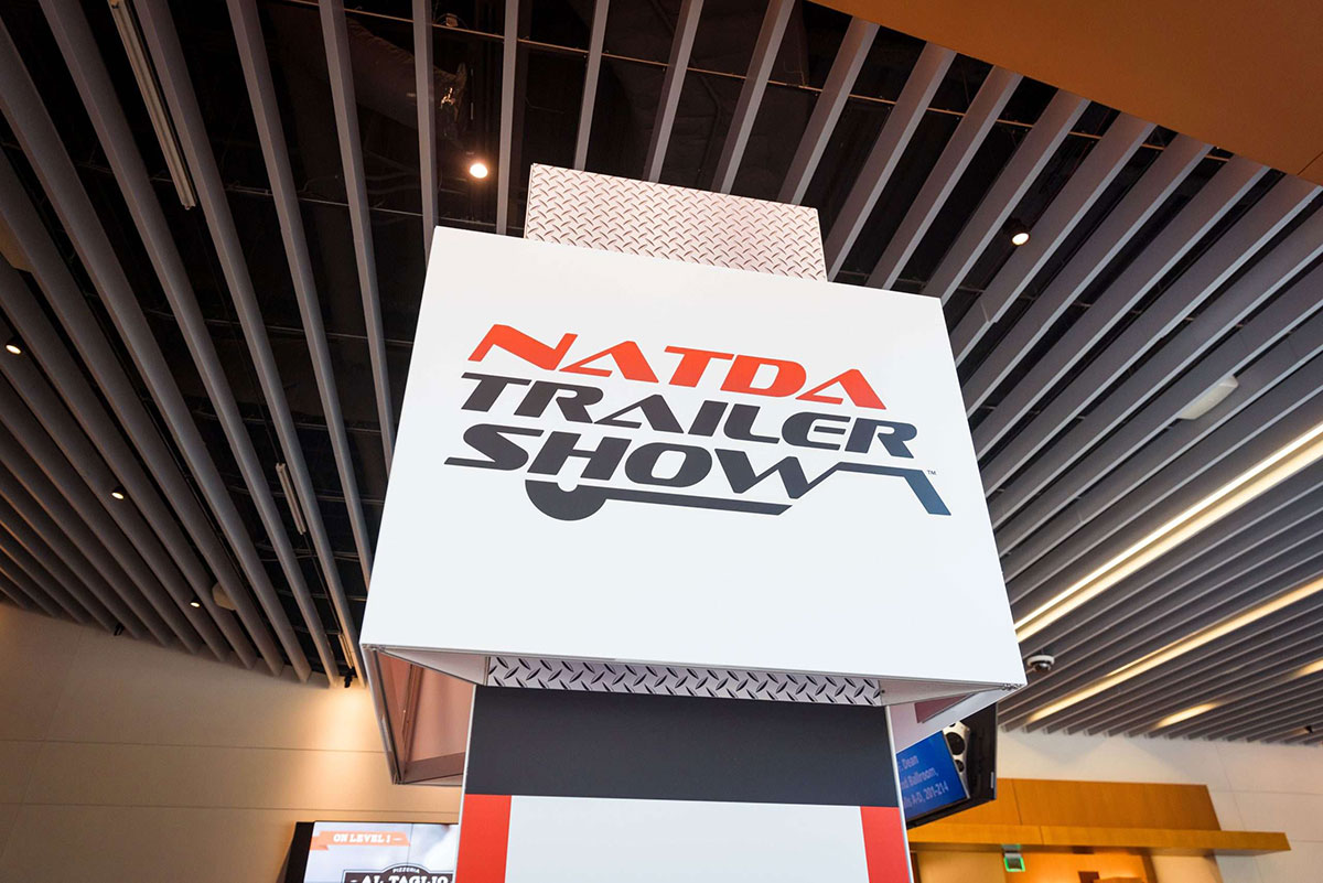 NATDA Trailer Show Sign